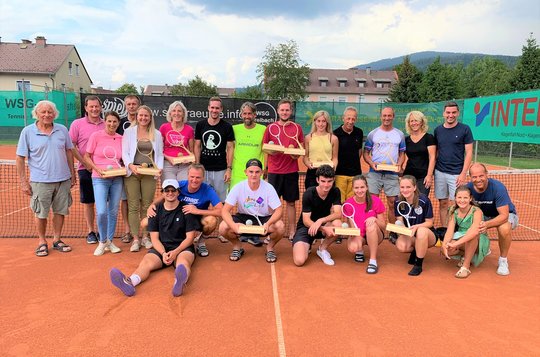 Bei den 10. Althofener Stadtmeisterschaften wurden die besten Tennisspieler gekrönt 